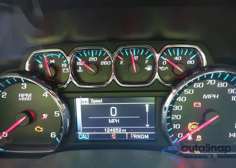 2015 Chevrolet Silverado 1Lt z USA, uszkodzony, nr VIN 3GCUKREC9FG506966